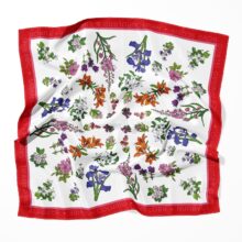 RUTA Silk Scarf Jardin du Canada RUTA Silk Scarf Jardin du Canada