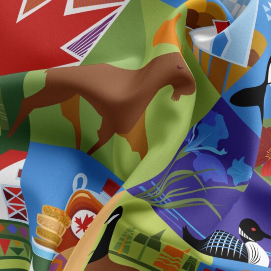 Canada EH! Medium Scarf