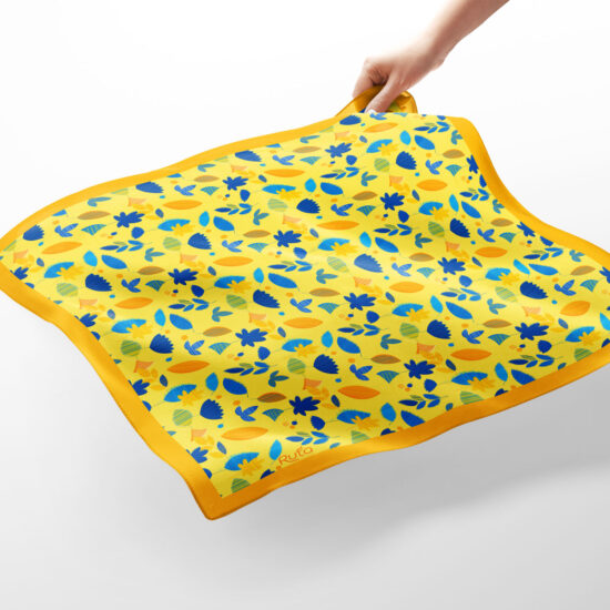 Ukrainian Summer Silk Scarf